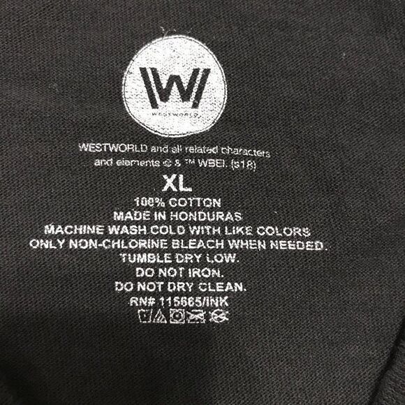 Westworld Droid Host black T shirt XL‎ - Picture 3 of 3